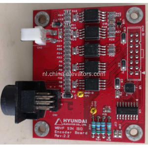 WBVF SIN ISO / Encoder Board Rev: 2.2 voor Hyundai Liften WTN-2177